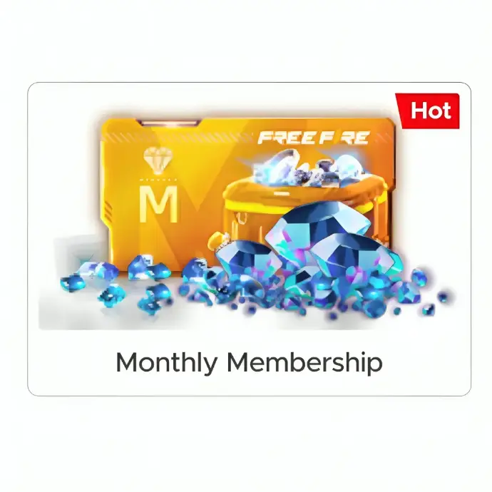 MONTHLY MEMBERSHIP FREE FIRE NEPAL TOPUP 